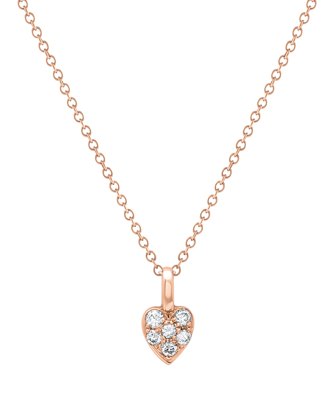 Queen of Hearts Single Heart Necklace