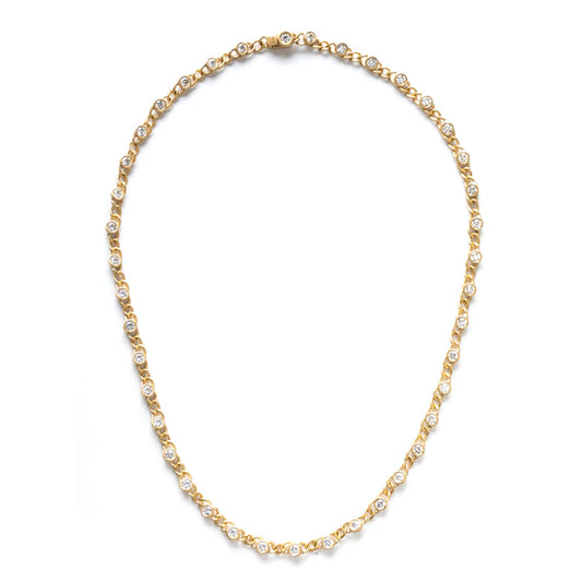 2.7mm Diamond Necklace