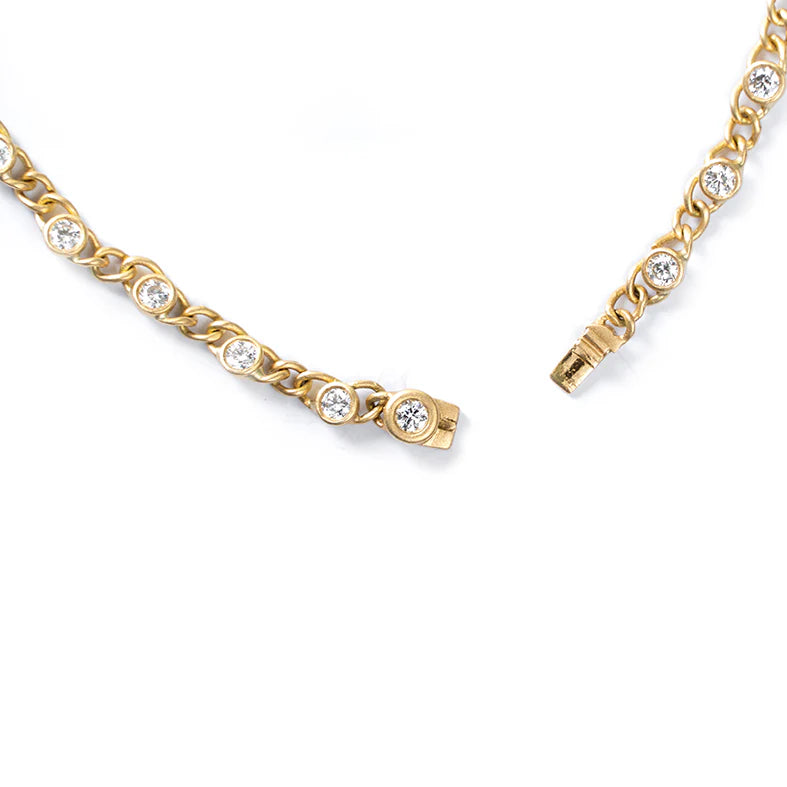 2.7mm Diamond Necklace