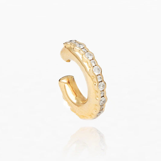 Diamond Hula Mid Ear Cuff