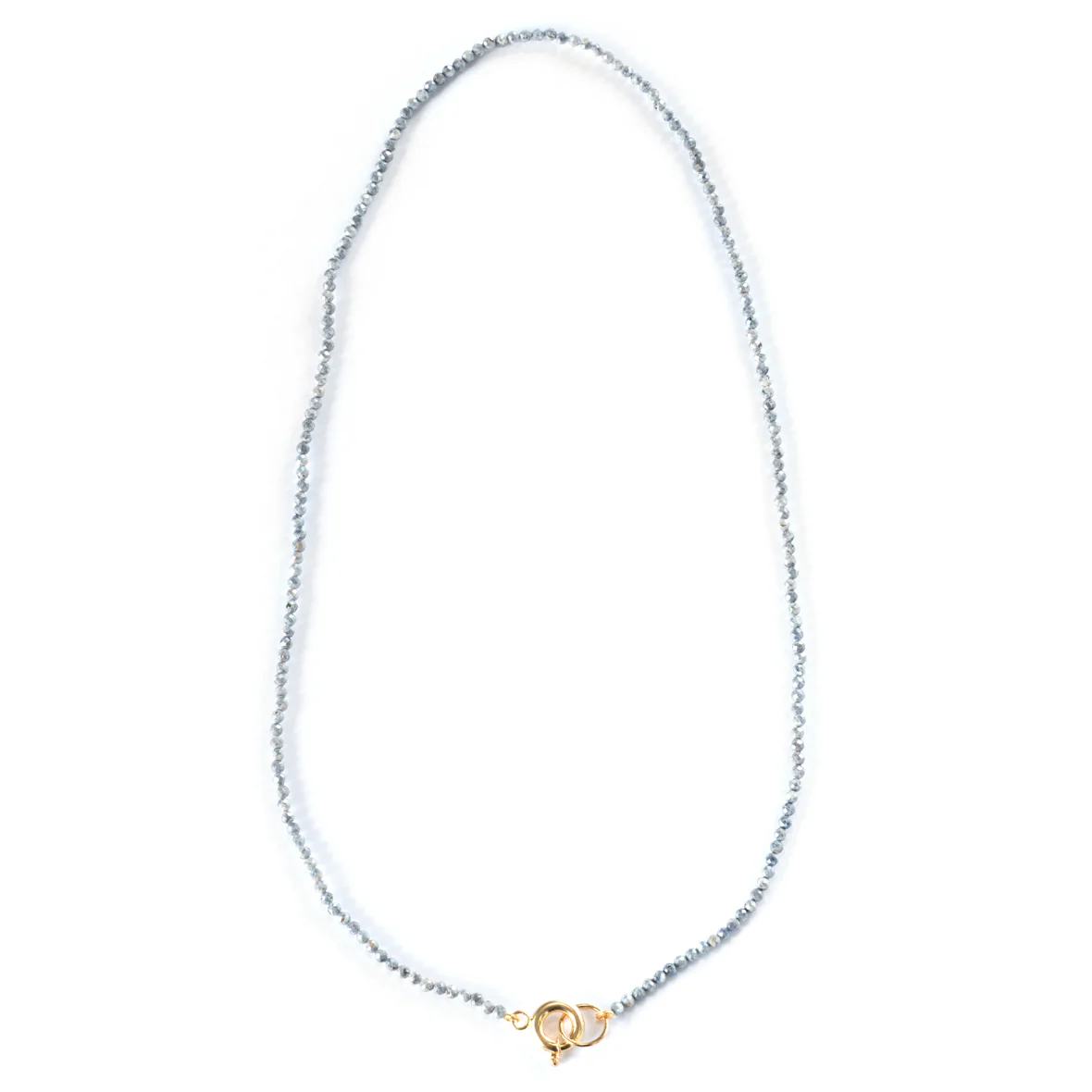 Light Blue Sapphire Bead Chain