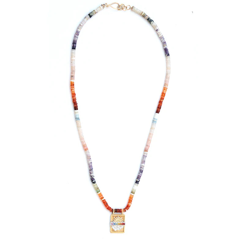 Rainbow Opal Pendant