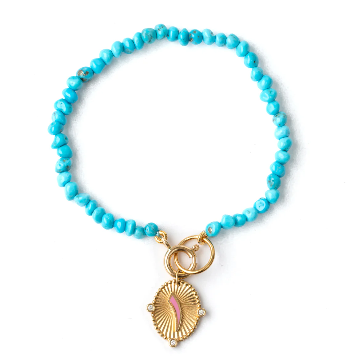 Sleeping Beauty Nuggets Bracelet