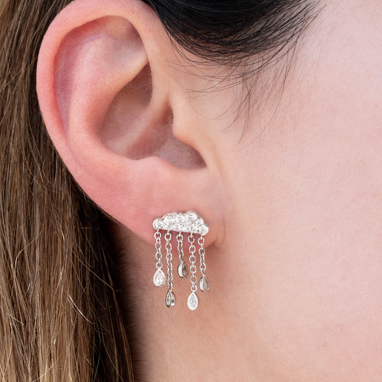 Sun/Cloud Earrings