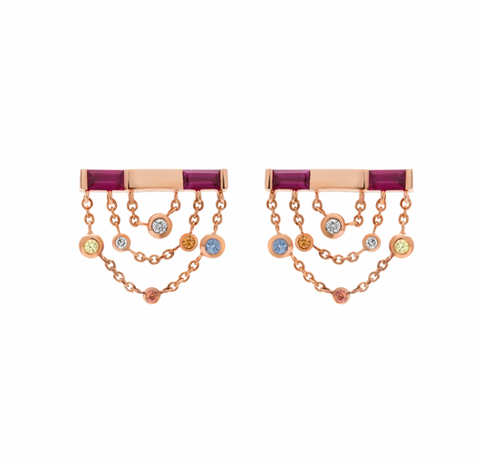 Magnetic Field Earrings