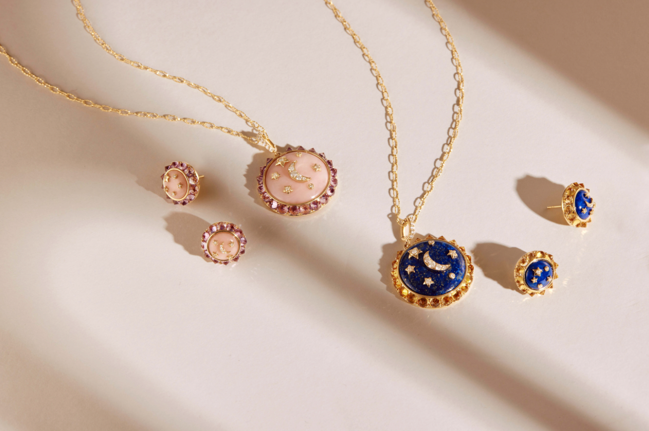 Flare Lapis Medallion