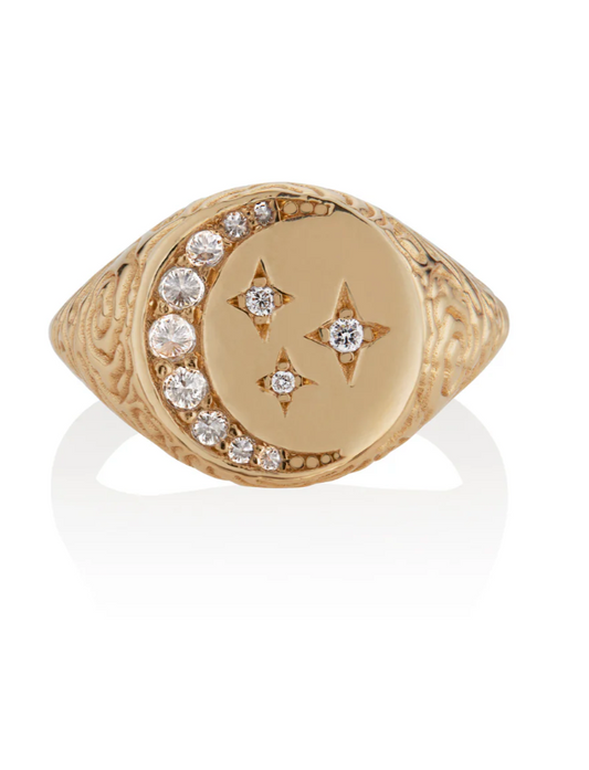 Lunar Signet Ring