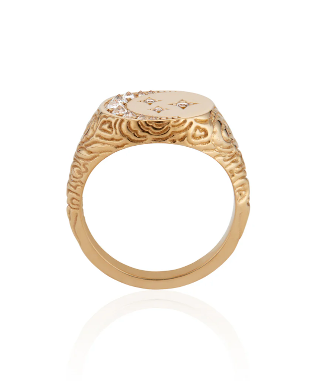 Lunar Signet Ring