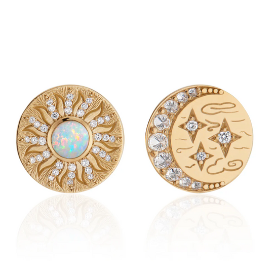 Mismatched Button Studs