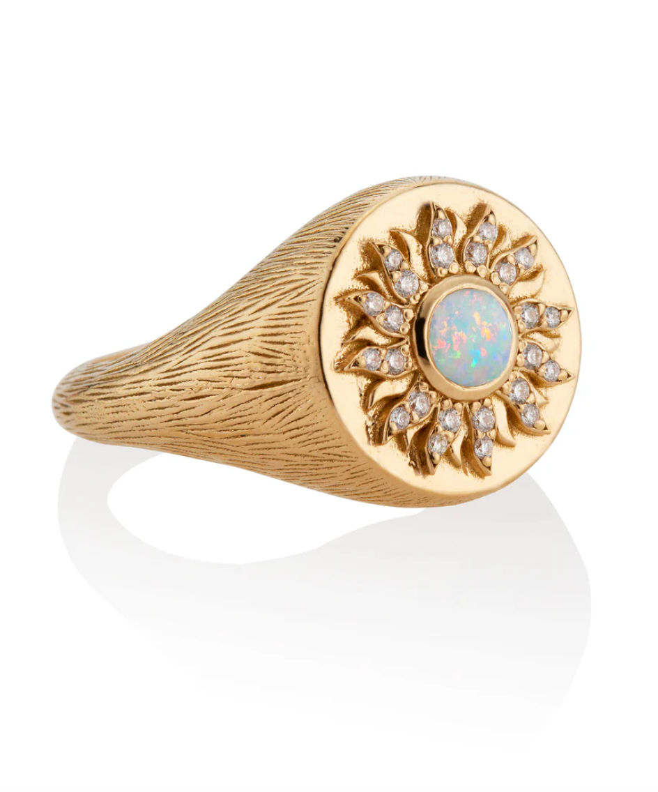 Sun Signet Ring