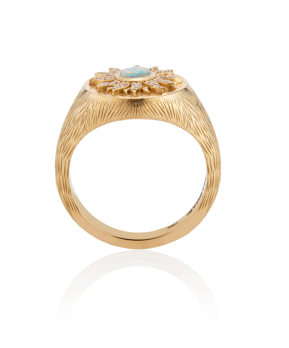 Sun Signet Ring