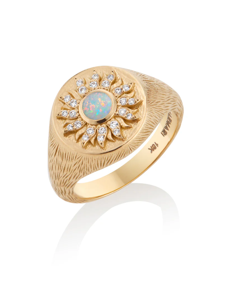 Sun Signet Ring