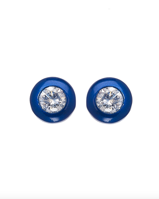 A Star is Born April - White Diamond Earrings