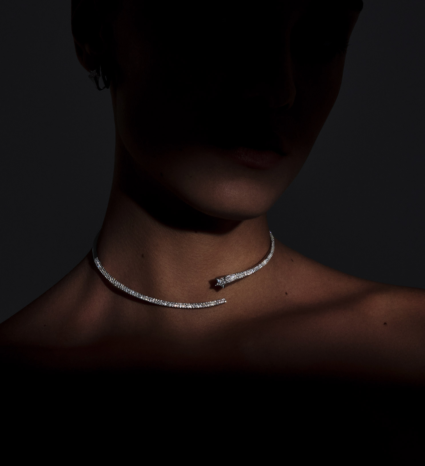 Starlette Choker - Full Diamond