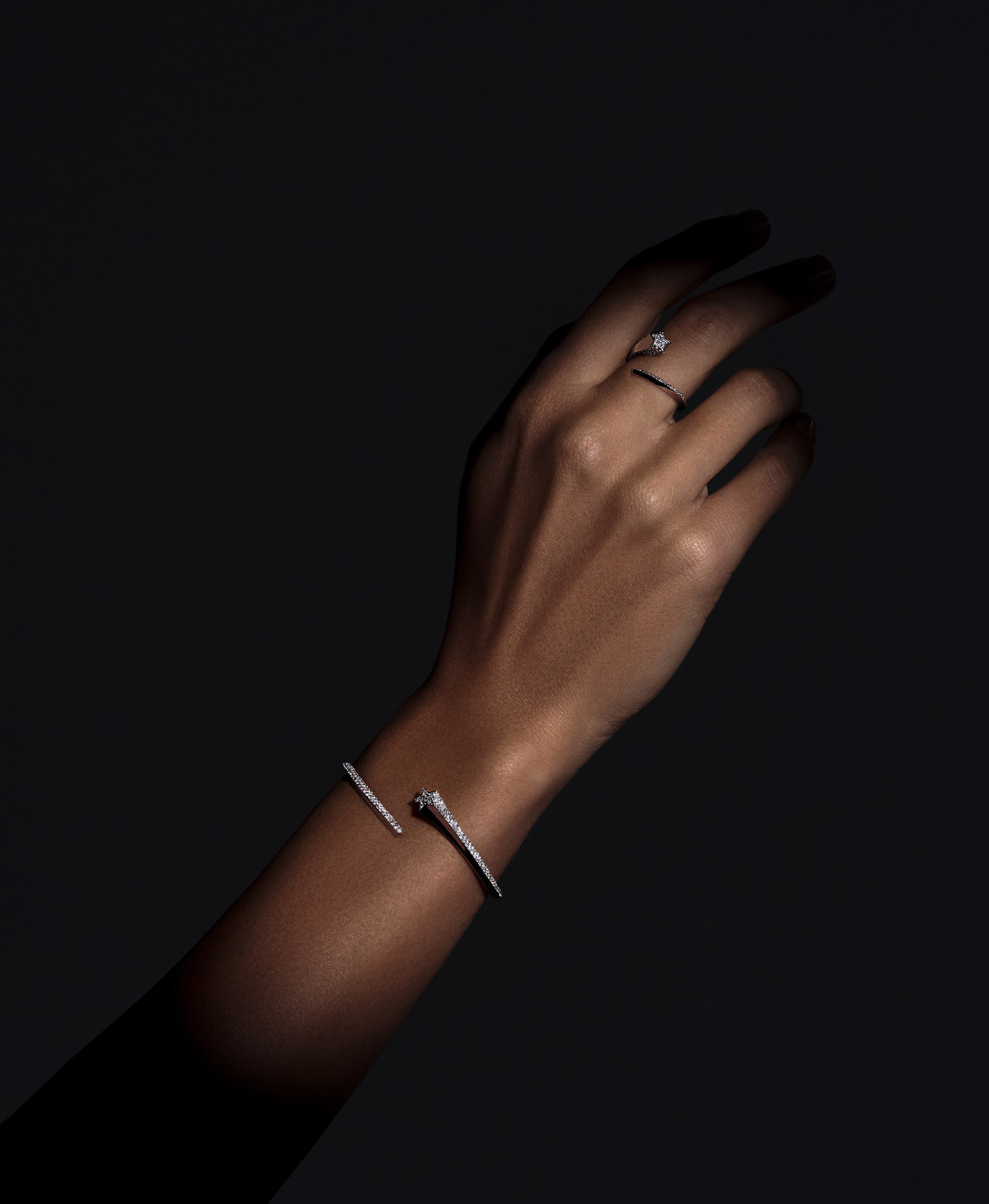 Starlette Bangle - Full Diamond