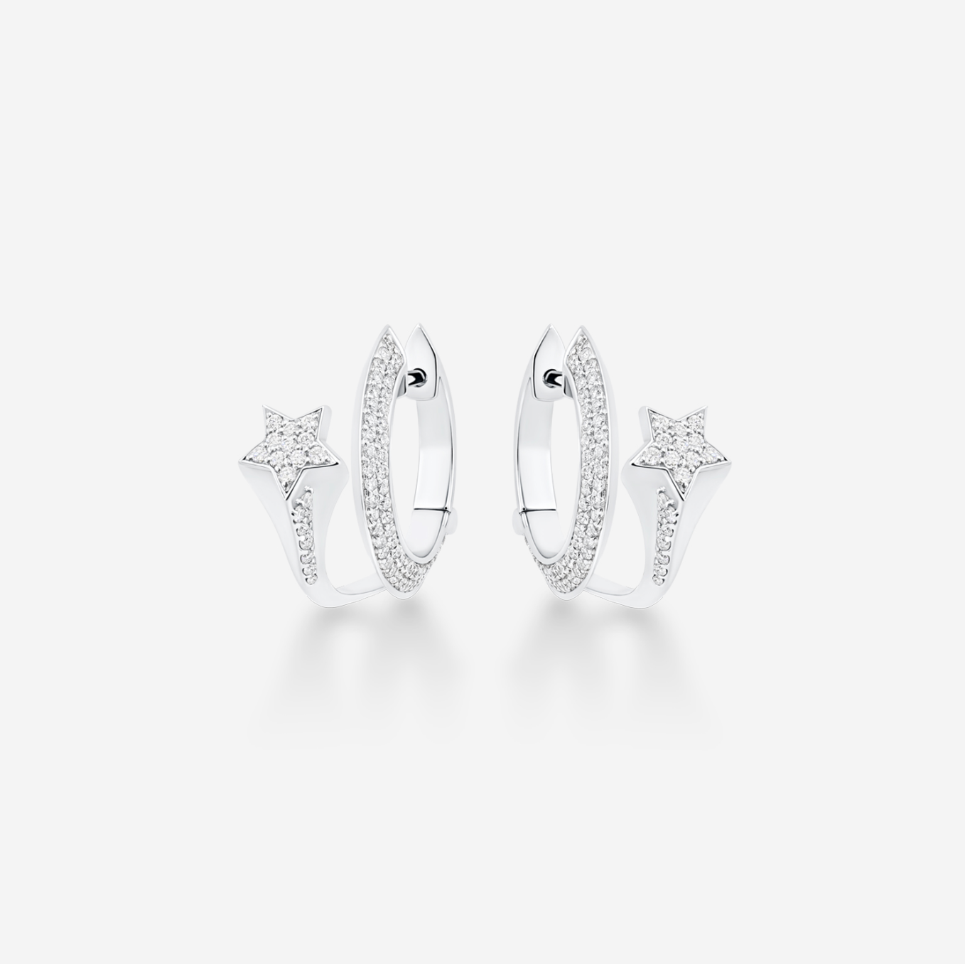 Starlette Earrings - Full Diamond