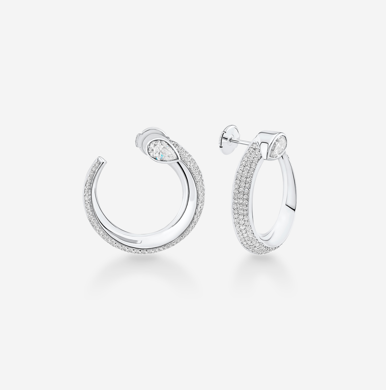 Droplette Earrings - Hoop