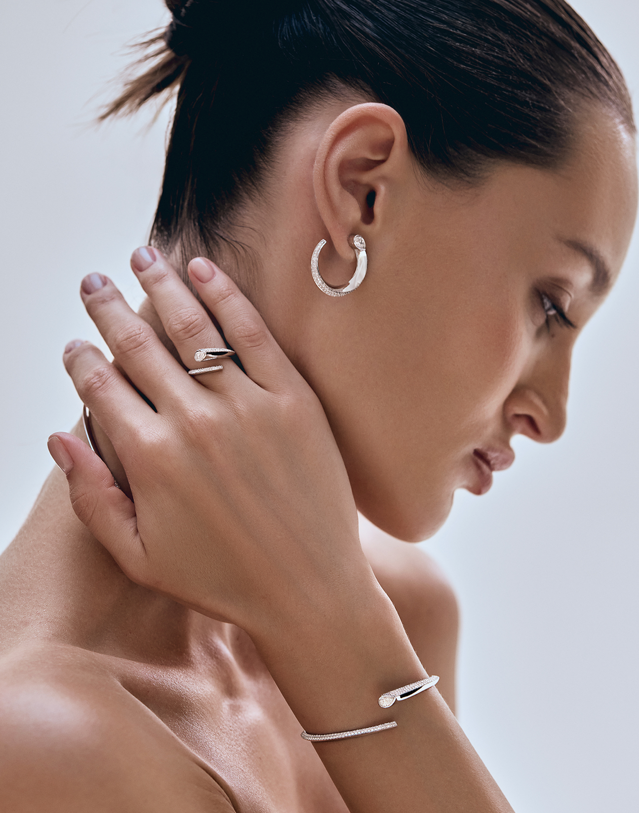 Droplette Ring - Full Diamond