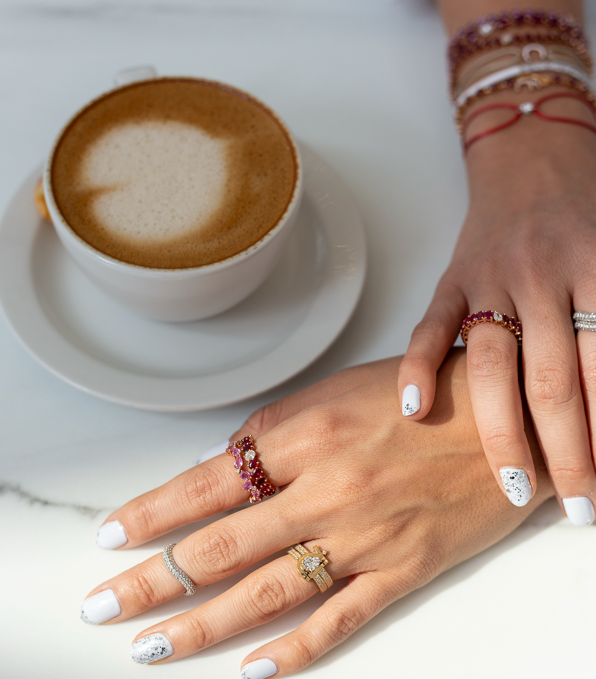 Ruby Ring Odd One Out Ring - Oval