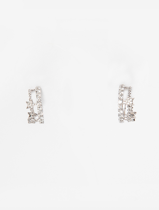 The Serenade Earrings – Full Diamonds