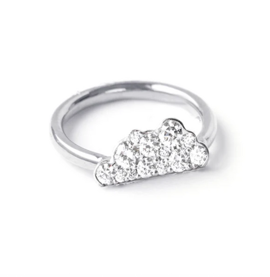 Cloud Pinky Ring