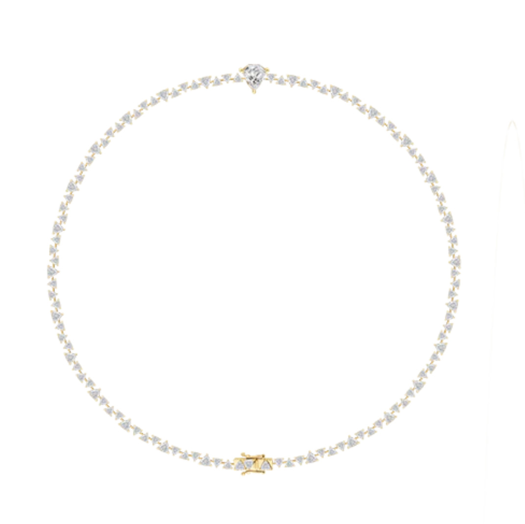 Thuraya Tennis Necklace