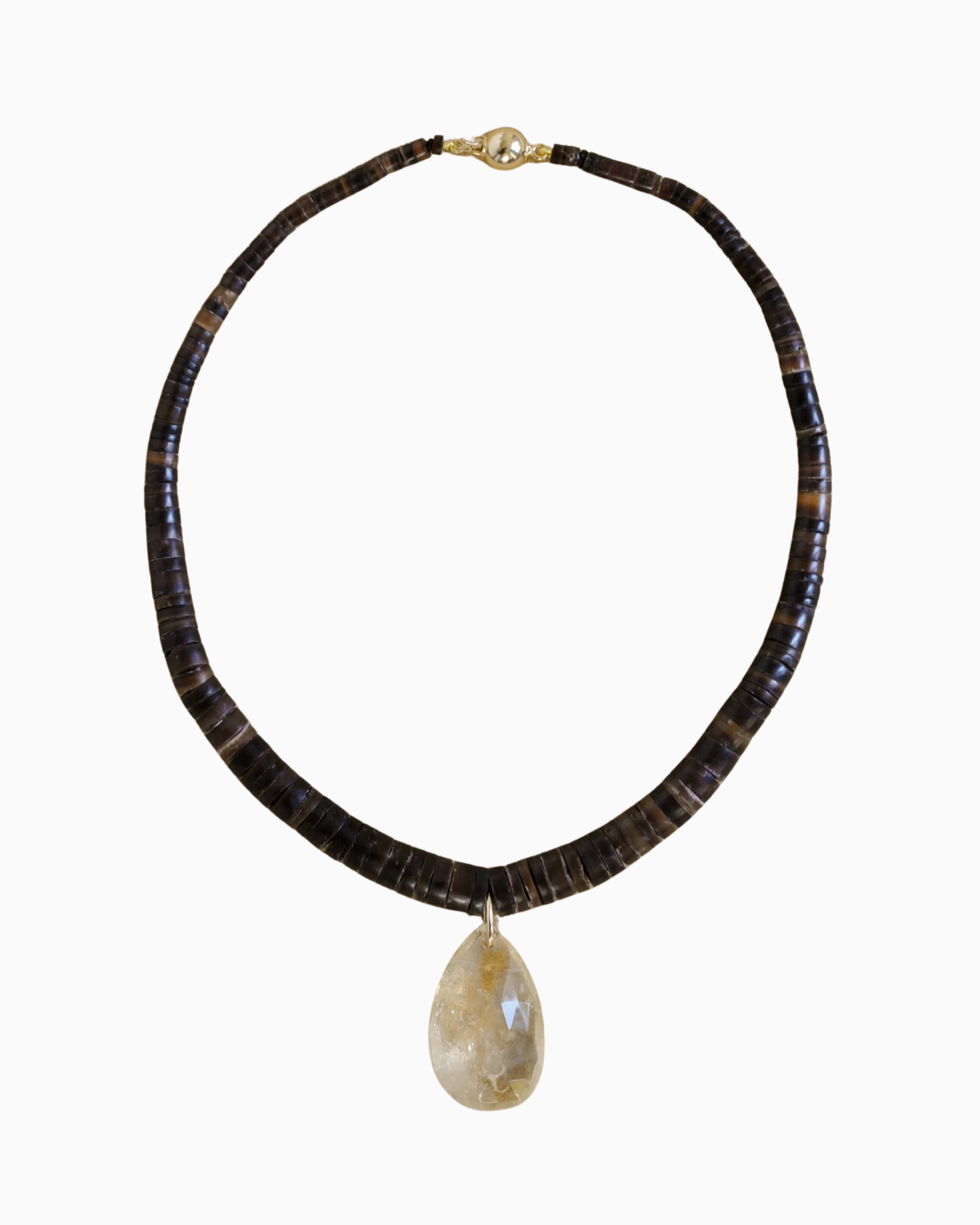 The Drop Collar - Citrine
