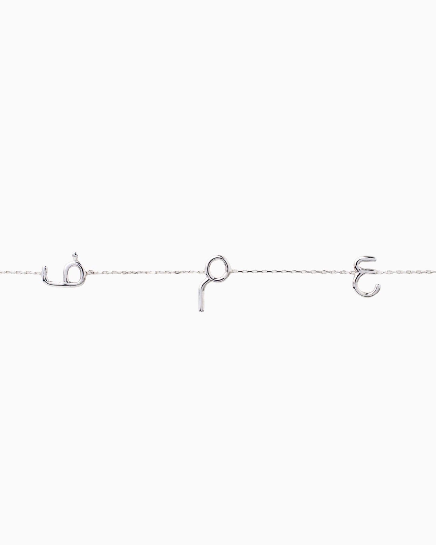 3 letters Necklace