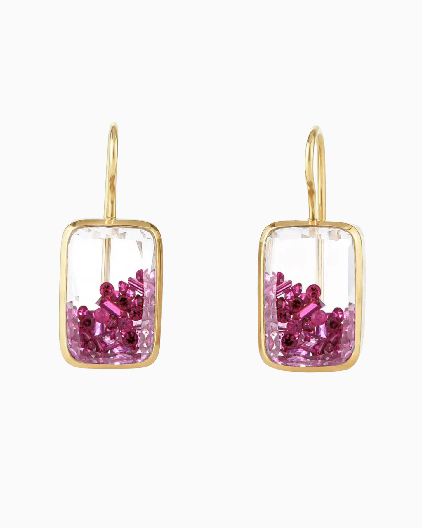 Ten Fourteen Earrings Petite Ruby