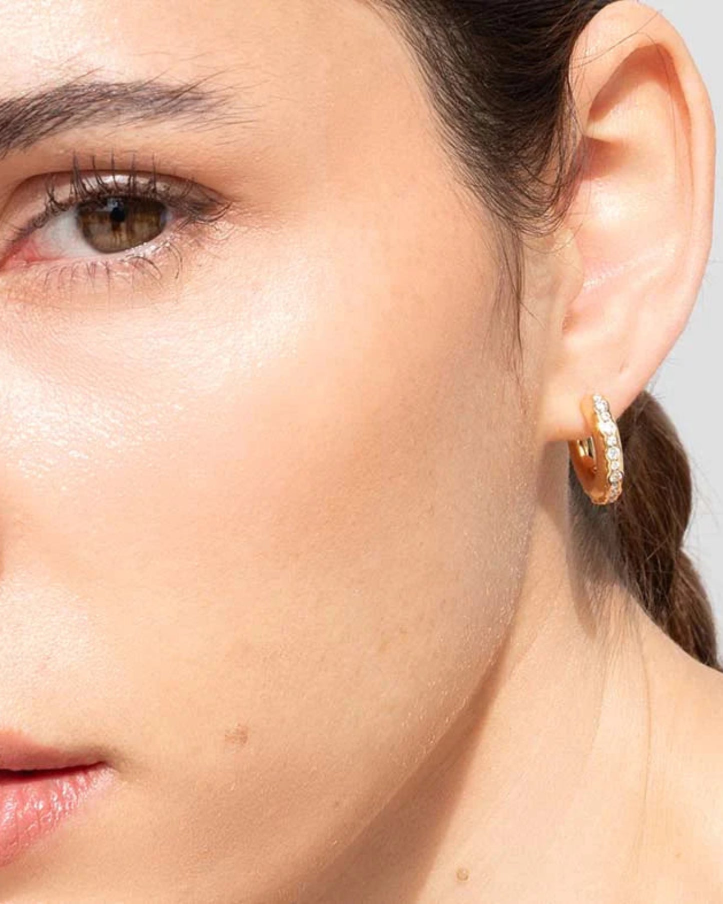 Diamond Hula Earrings