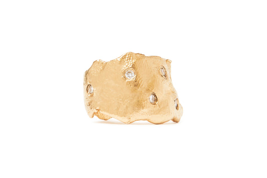 White Diamond Eulalie Ring