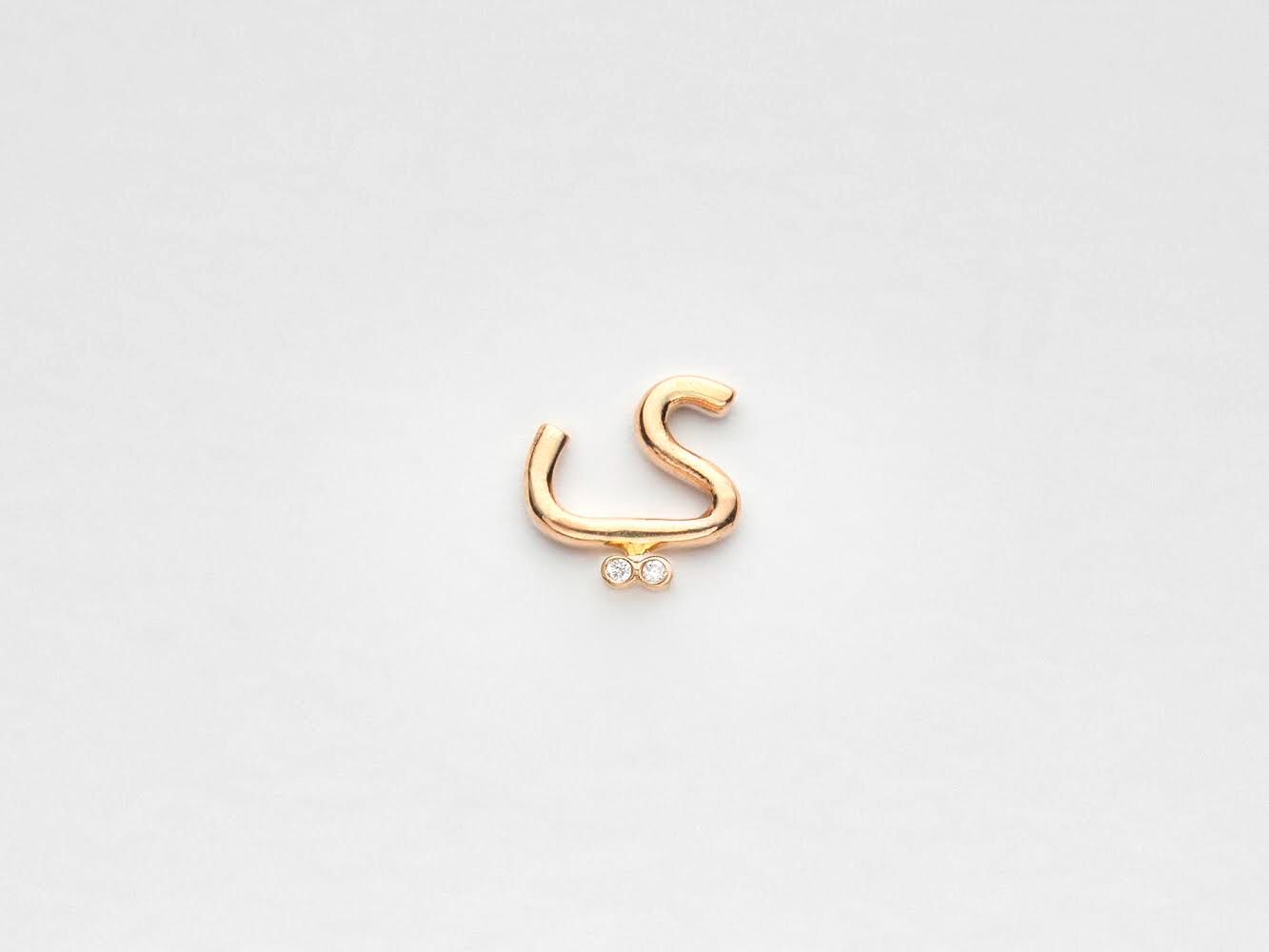 Silk Ribbon Bracelet with Diamond on the Dot