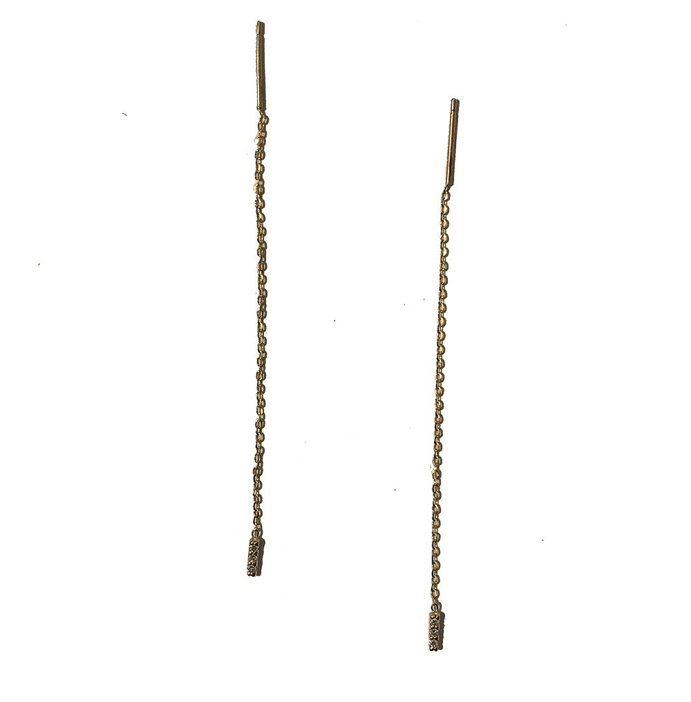 Pair of Three Bar Diamond Threaders