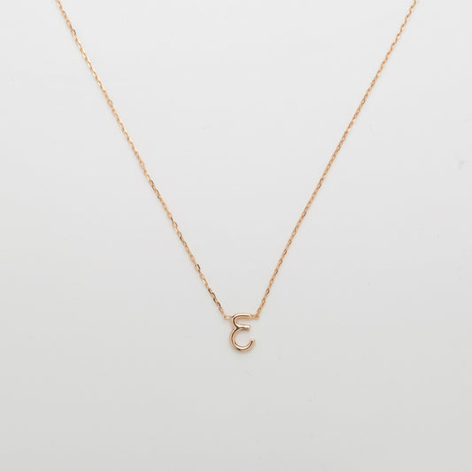 Single Letter Necklace