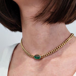 Load image into Gallery viewer, Unido emerald Necklace
