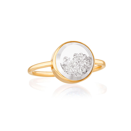 Core Diamond Shaker Ring - Round