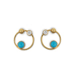 Load image into Gallery viewer, Falak Full Moon Earrings

