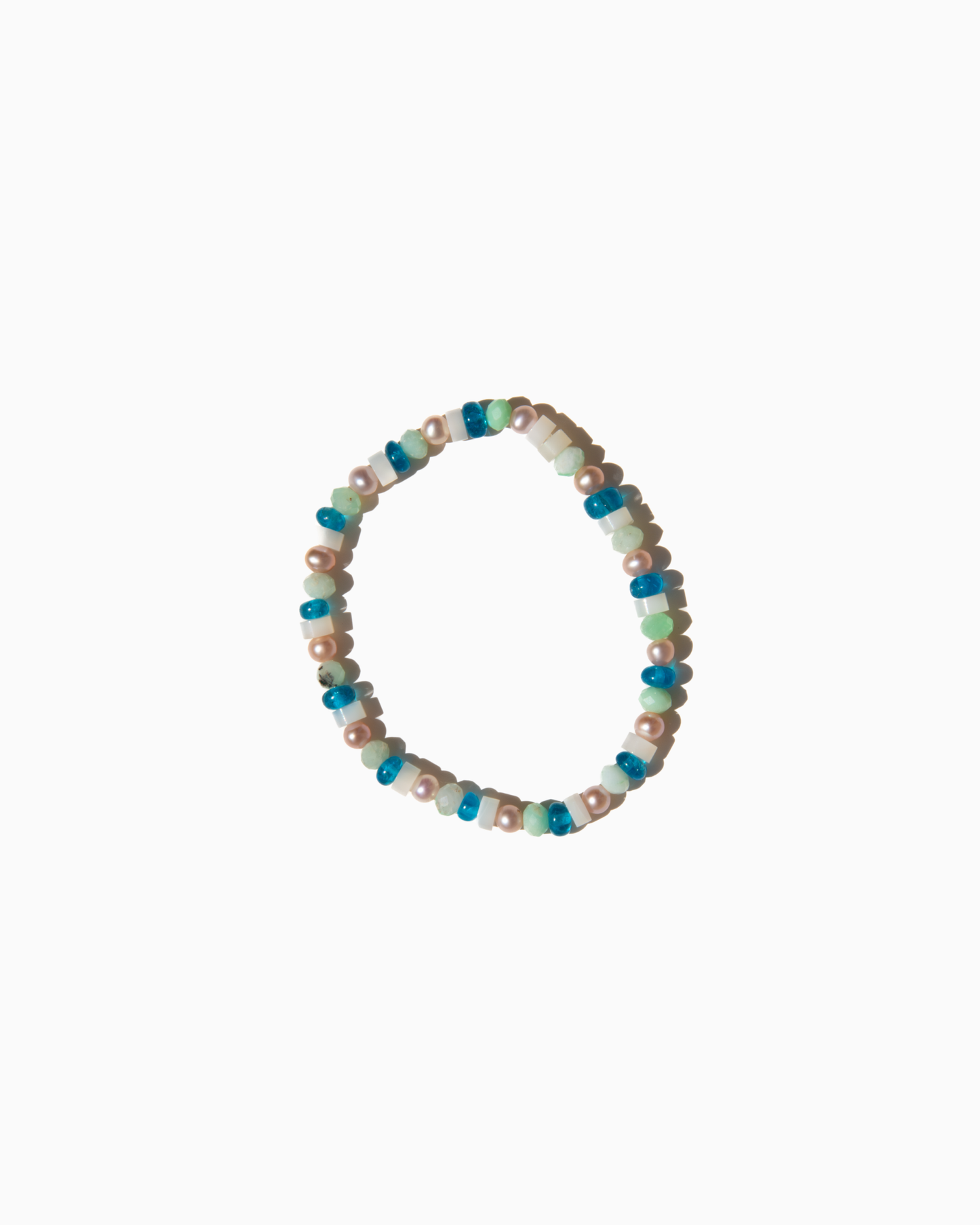 Unique Bracelet - Blue & White