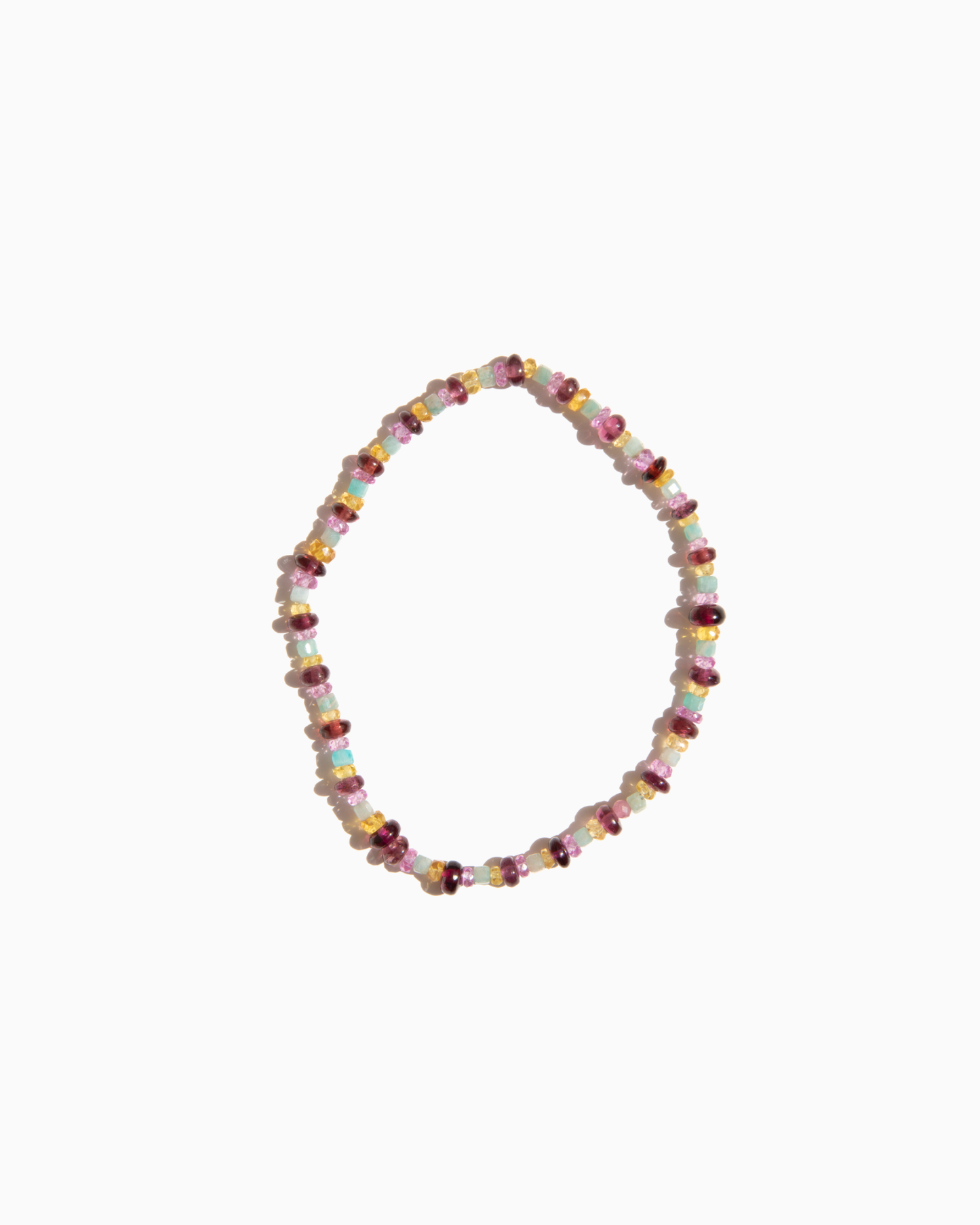 Unique Bracelet - Pink, Yellow, Red, & Green