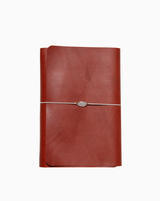 A5 Vessel Journal with Rose Quartz charm