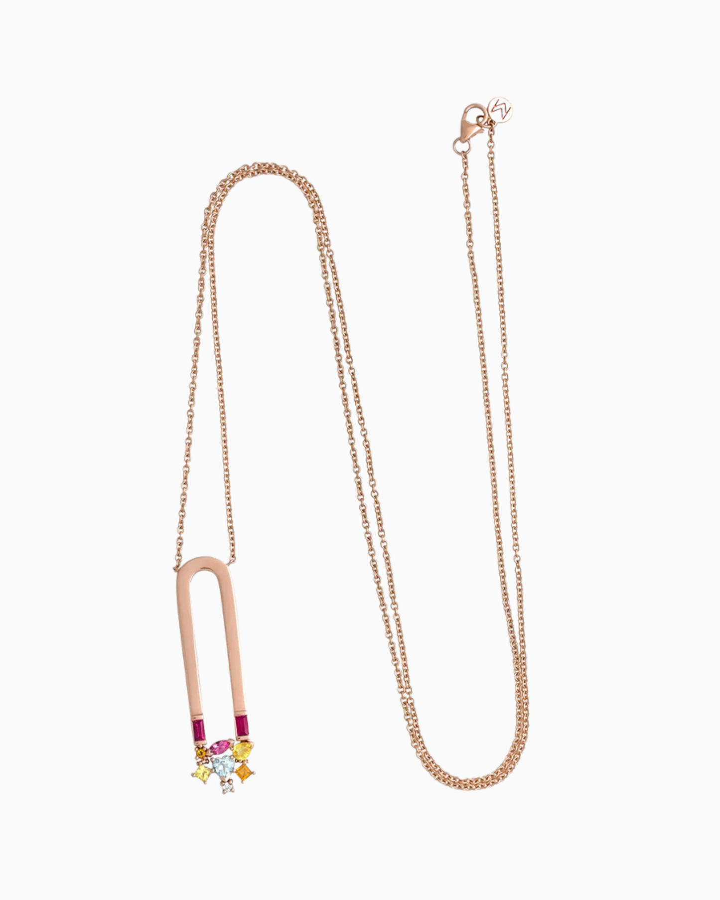 SUNSET MAGNET LONG NECKLACE