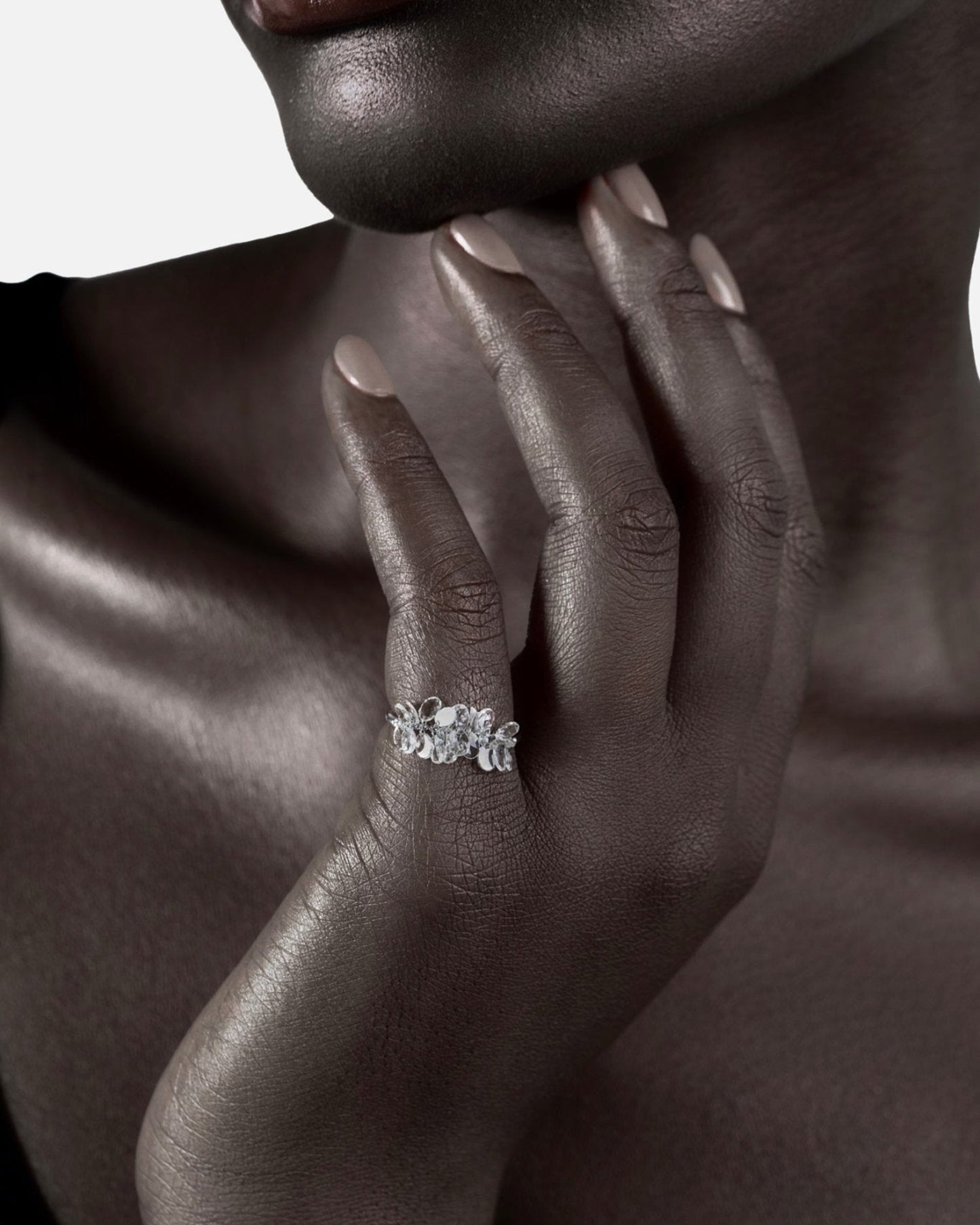 Winter Dew Drops Maxi Ring
