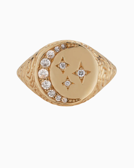 Lunar Signet Ring