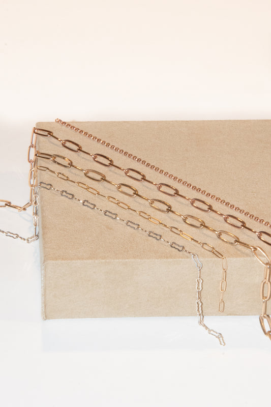 Welded chain gift card