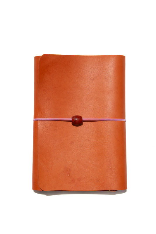 A5 Vessel Journal with Jumbo Red Bead