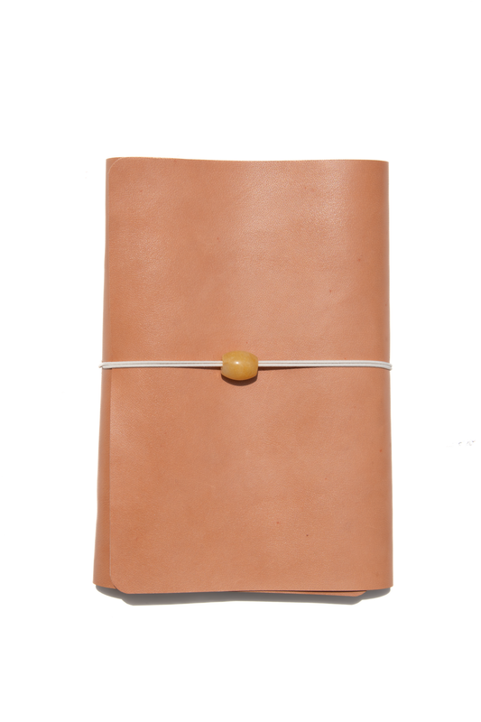 A5 Vessel Journal with Jumbo Yellow Bead