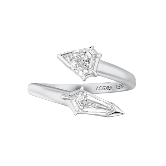 Saiph Double Stone Ring