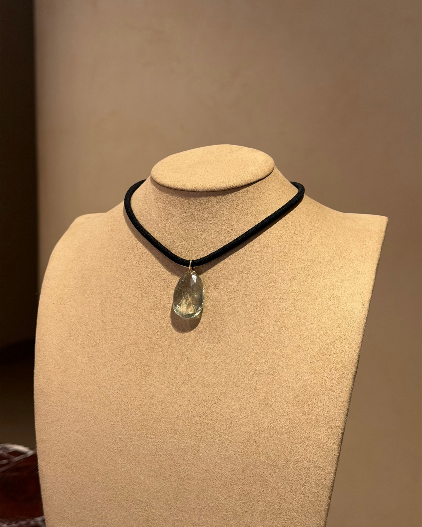The Drop Cord - Green Amethyst
