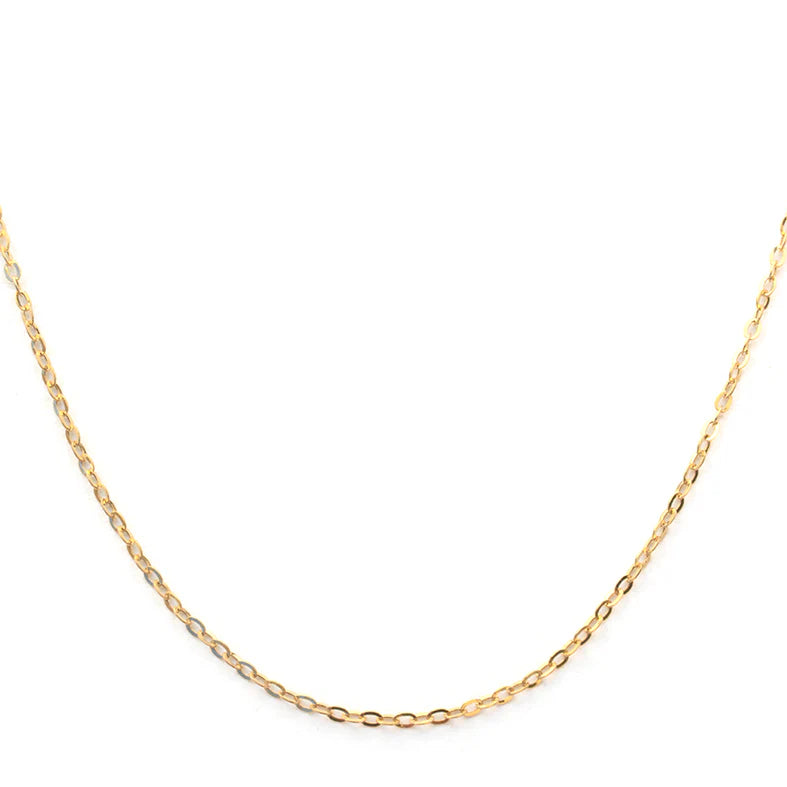 Flat Oval Lynx Chain