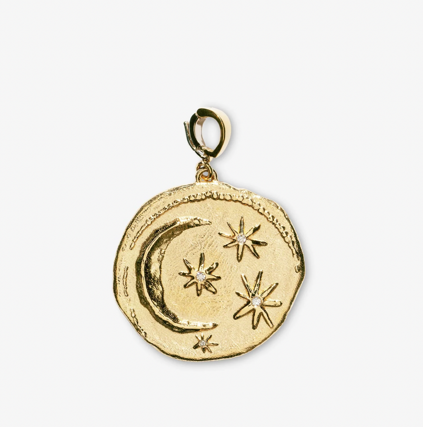 Cosmic Large Diamond Coin Charm